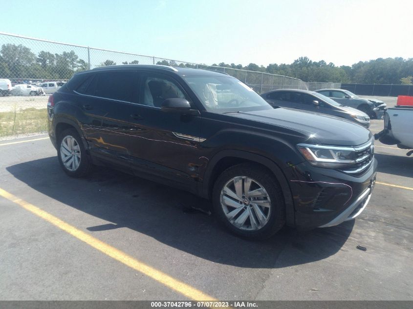 2022 VOLKSWAGEN ATLAS CROSS SPORT 3.6L V6 SE W/TECHNOLOGY - 1V2HE2CA4NC219407
