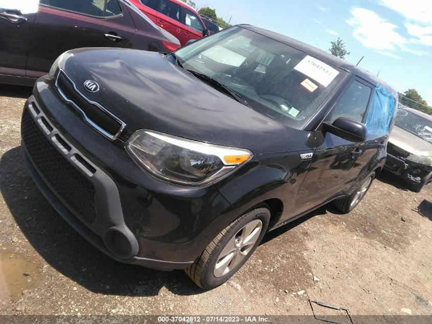 2015 KIA SOUL BASE - KNDJN2A28F7812745
