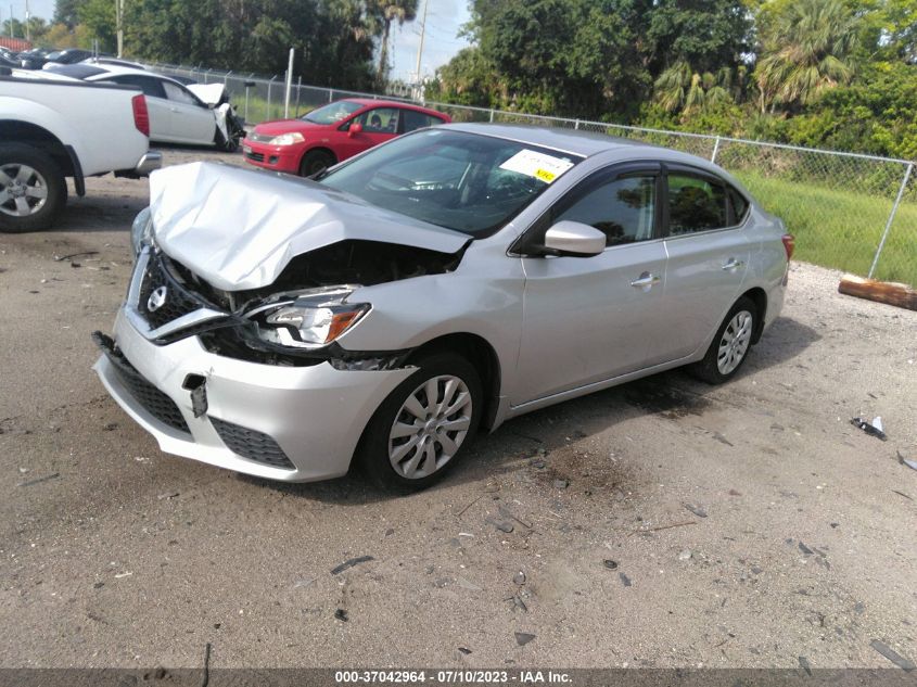 2016 NISSAN SENTRA S/SV/SR/SL - 3N1AB7AP9GY255929