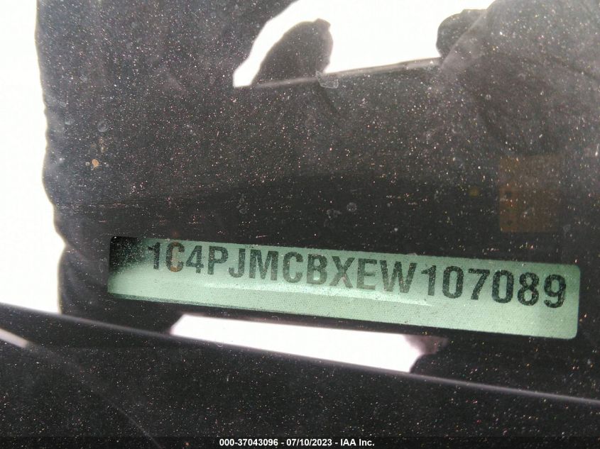 2014 JEEP CHEROKEE LATITUDE - 1C4PJMCBXEW107089