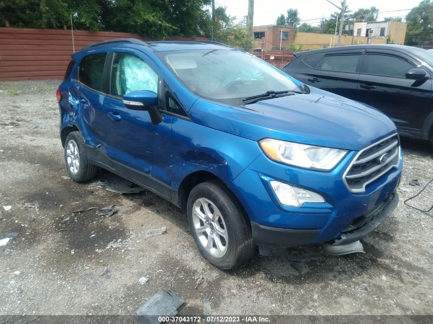 2018 FORD ECOSPORT SE - MAJ6P1ULXJC239240