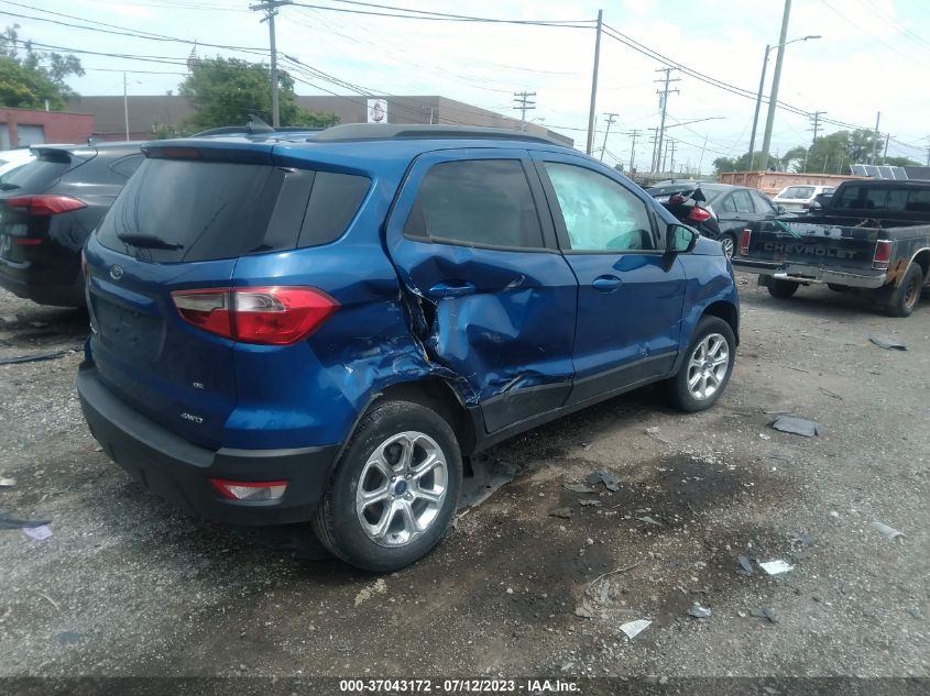 2018 FORD ECOSPORT SE - MAJ6P1ULXJC239240