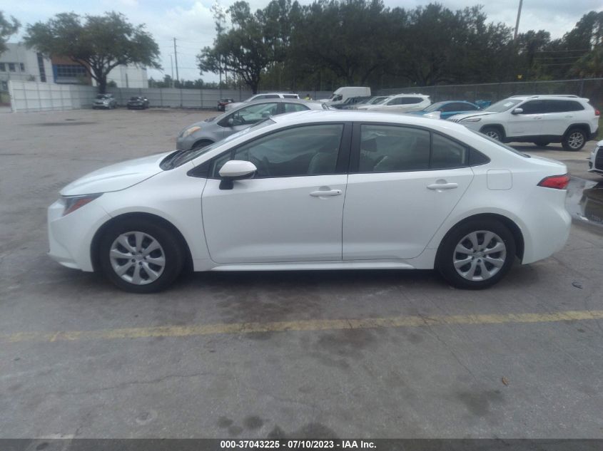 2022 TOYOTA COROLLA LE - JTDEPMAE7N3018312