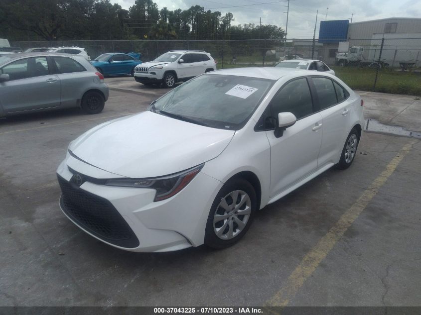 2022 TOYOTA COROLLA LE - JTDEPMAE7N3018312
