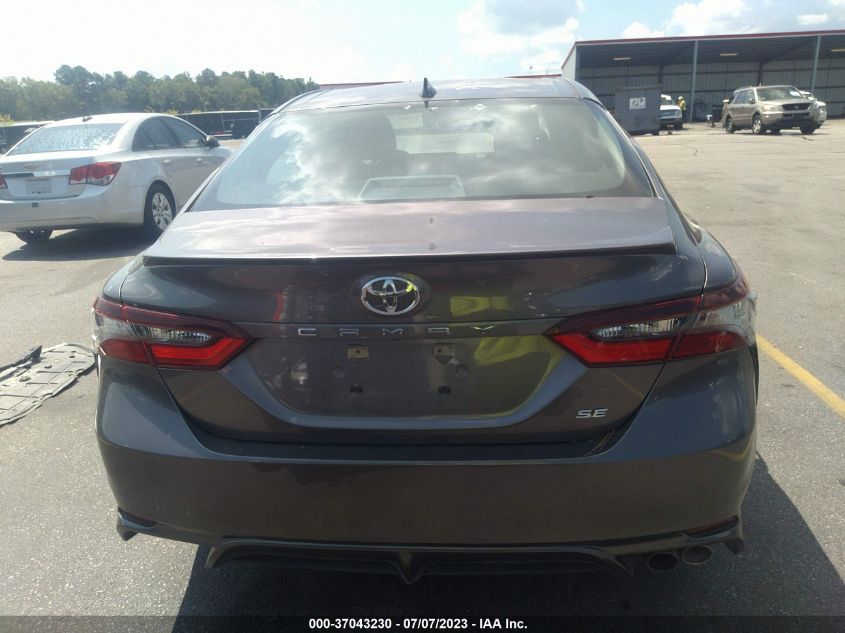 2022 TOYOTA CAMRY SE - 4T1G11AK2NU674213