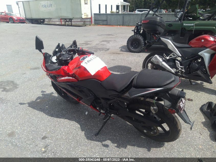 2012 KAWASAKI EX250 J JKAEXMJ1XCDAB7751