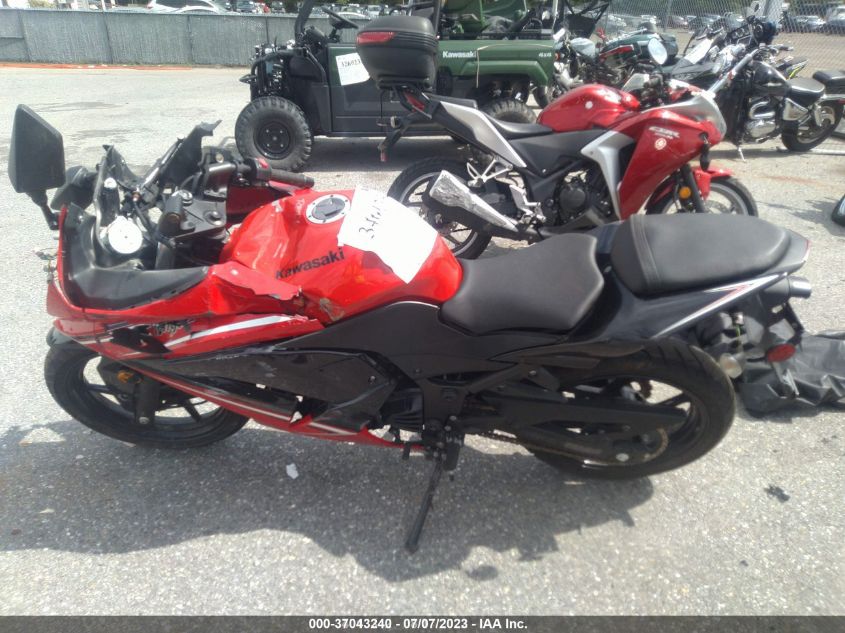 2012 KAWASAKI EX250 J JKAEXMJ1XCDAB7751