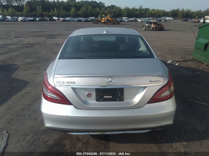 2016 MERCEDES-BENZ CLS CLS 400 WDDLJ6HBXGA177233