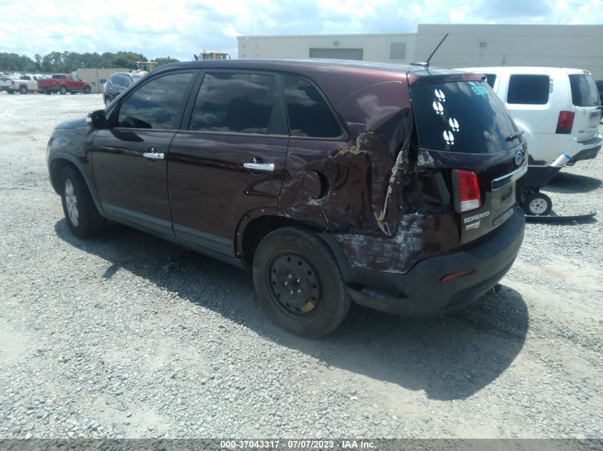 2013 KIA SORENTO LX - 5XYKT3A10DG376559