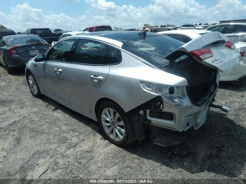 2018 KIA OPTIMA EX - 5XXGU4L32JG210115