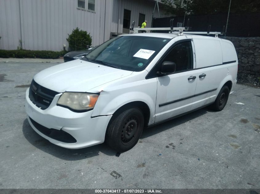 2013 RAM CARGO VAN TRADESMAN 2C4JRGAG5DR813148