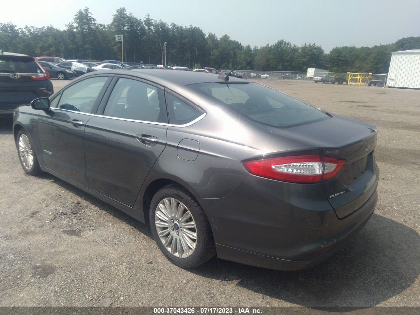 2015 FORD FUSION SE HYBRID - 3FA6P0LU6FR214817