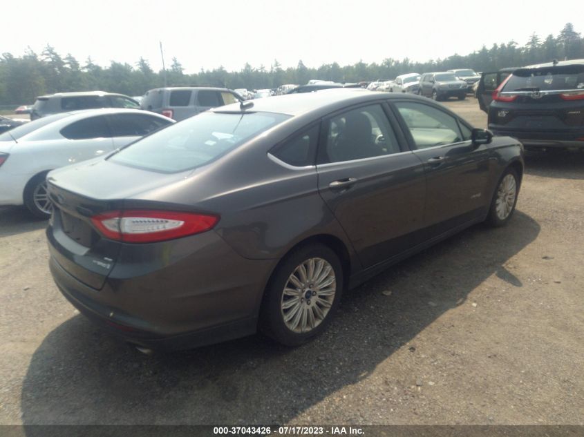 2015 FORD FUSION SE HYBRID - 3FA6P0LU6FR214817