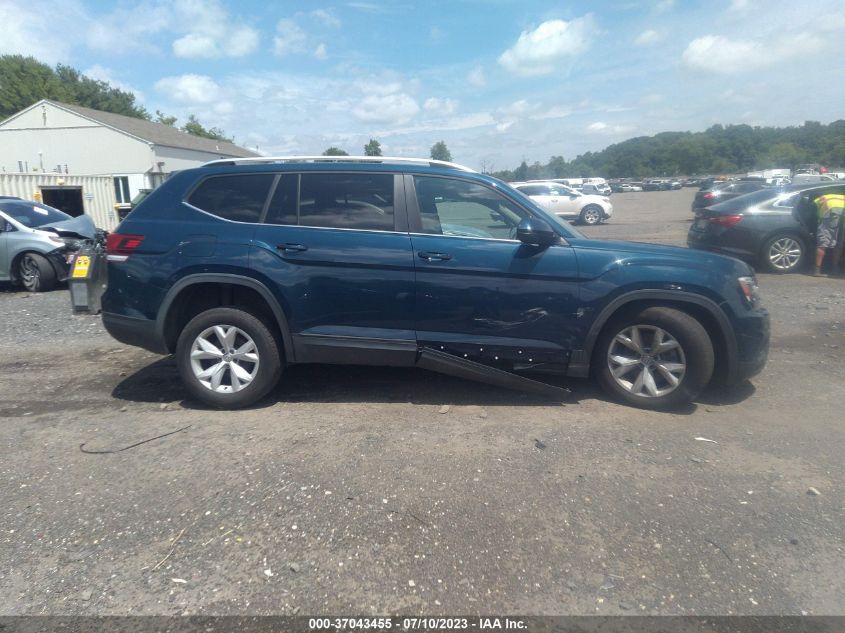 2018 VOLKSWAGEN ATLAS 3.6L V6 SE - 1V2LR2CA9JC571679