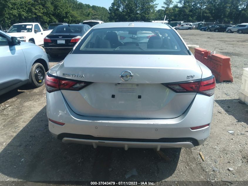 2022 NISSAN SENTRA SV - 3N1AB8CV9NY222203