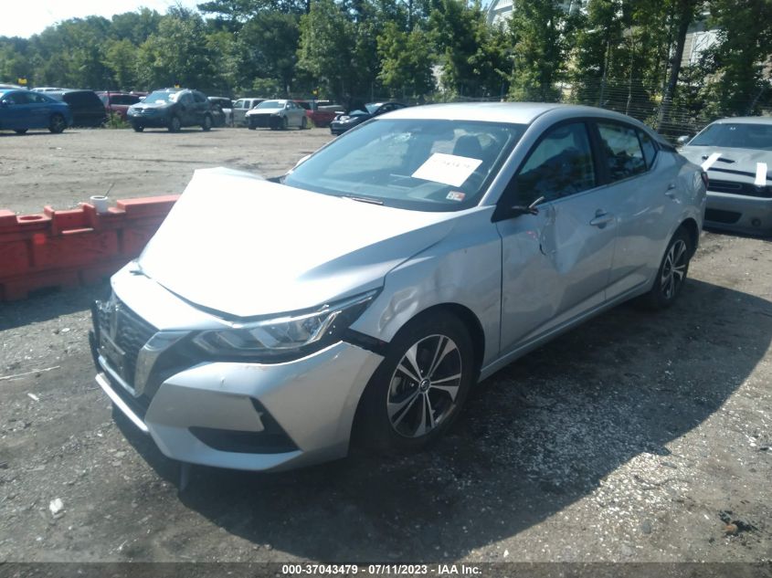 2022 NISSAN SENTRA SV - 3N1AB8CV9NY222203