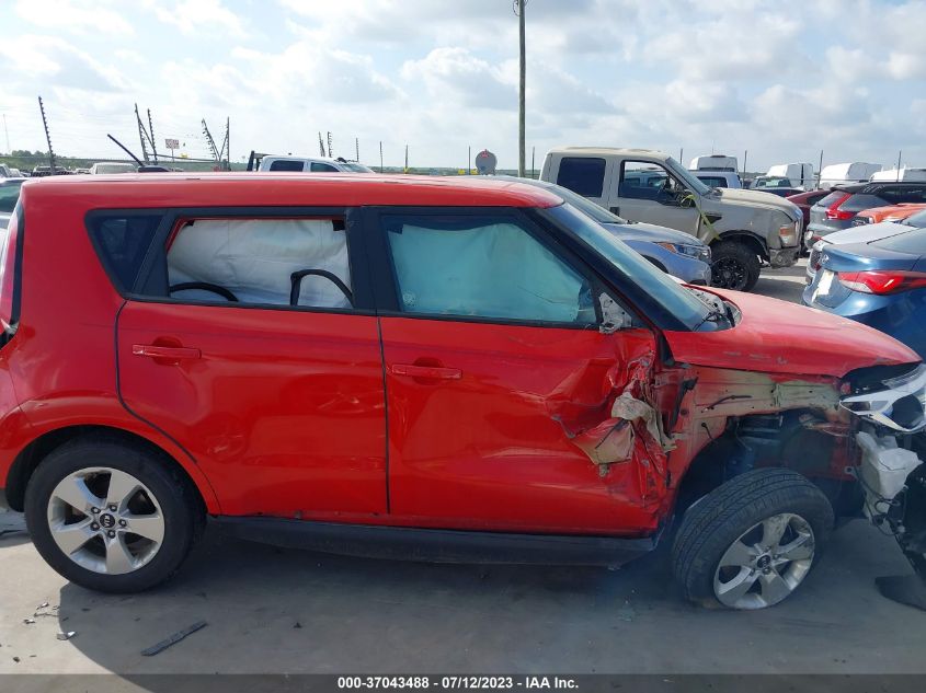2019 KIA SOUL BASE - KNDJN2A24K7018707