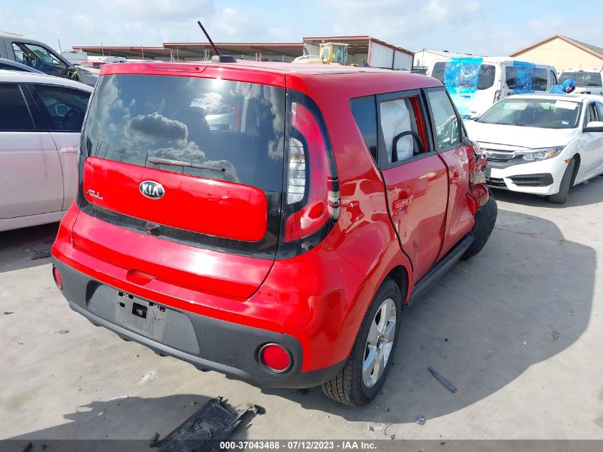 2019 KIA SOUL BASE - KNDJN2A24K7018707