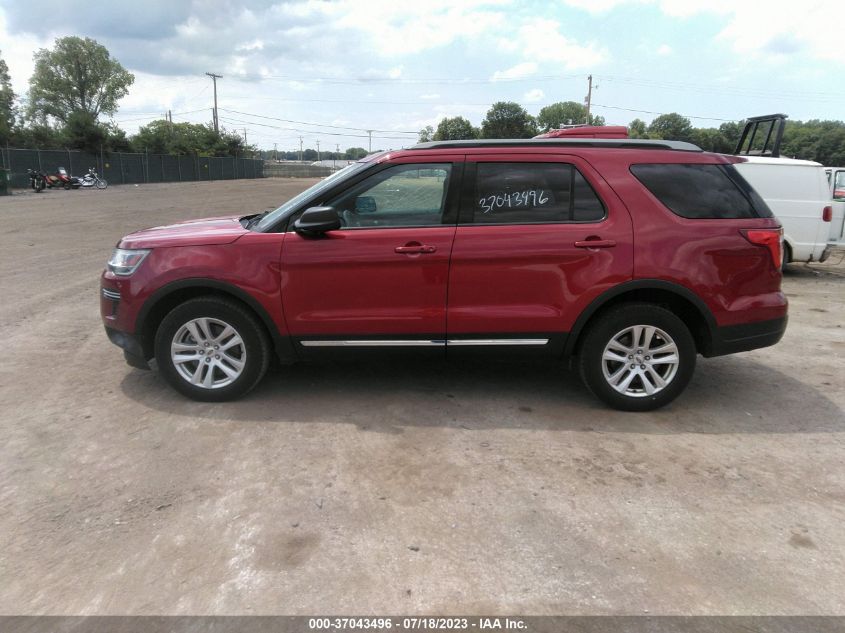 2019 FORD EXPLORER XLT - 1FM5K8D86KGA95717