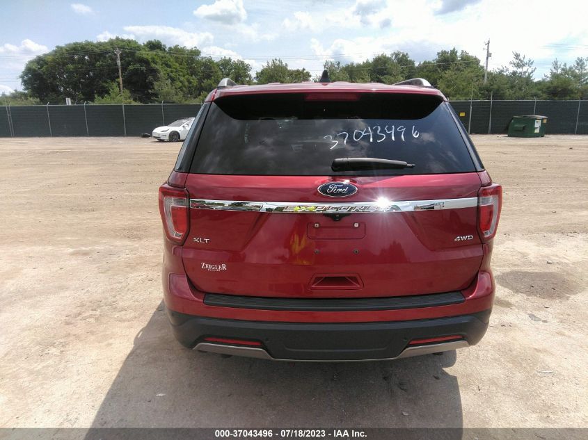 2019 FORD EXPLORER XLT - 1FM5K8D86KGA95717