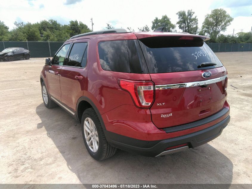2019 FORD EXPLORER XLT - 1FM5K8D86KGA95717