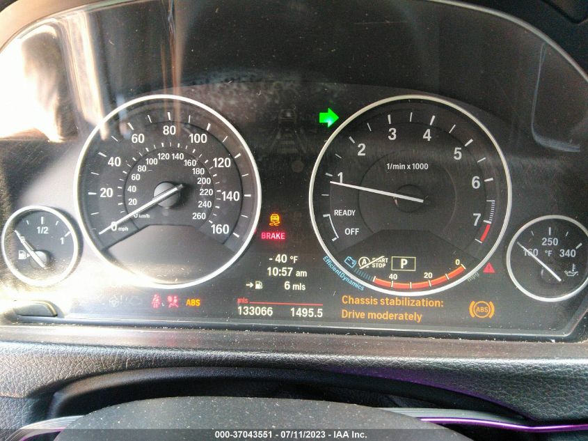 2013 BMW 3 SERIES 328I XDRIVE - WBA3B5C58DF593473