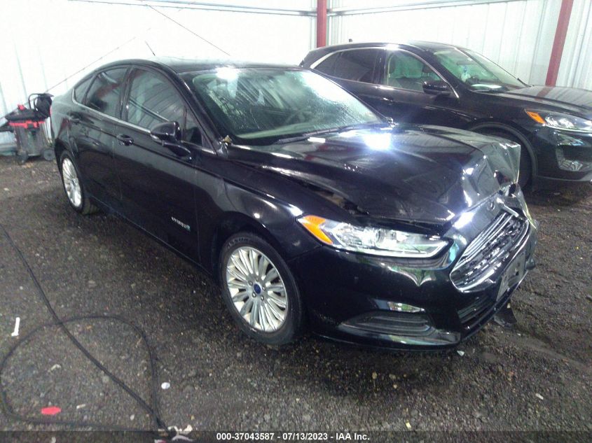 2014 FORD FUSION SE HYBRID - 3FA6P0LU1ER363943