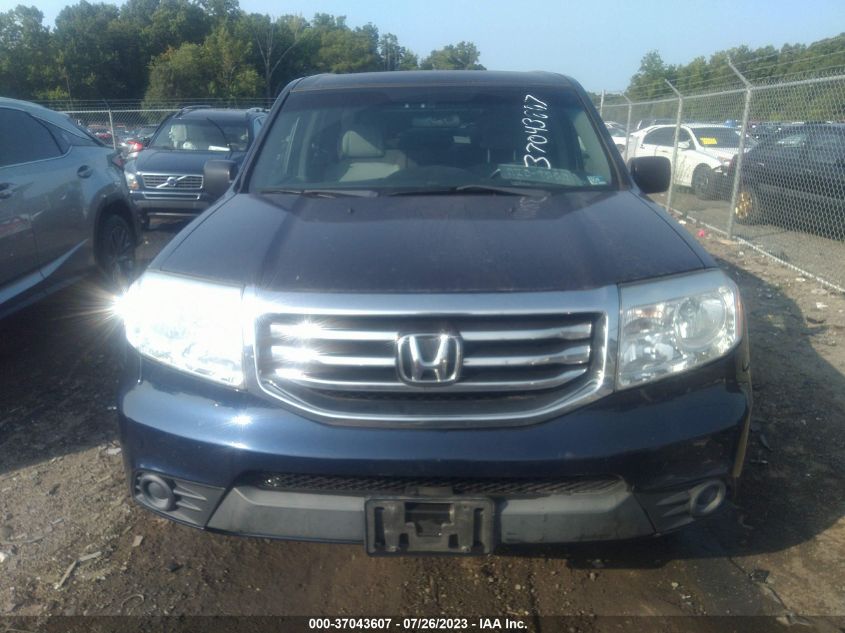 2014 HONDA PILOT LX - 5FNYF4H20EB001995