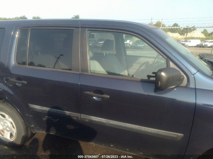 2014 HONDA PILOT LX - 5FNYF4H20EB001995