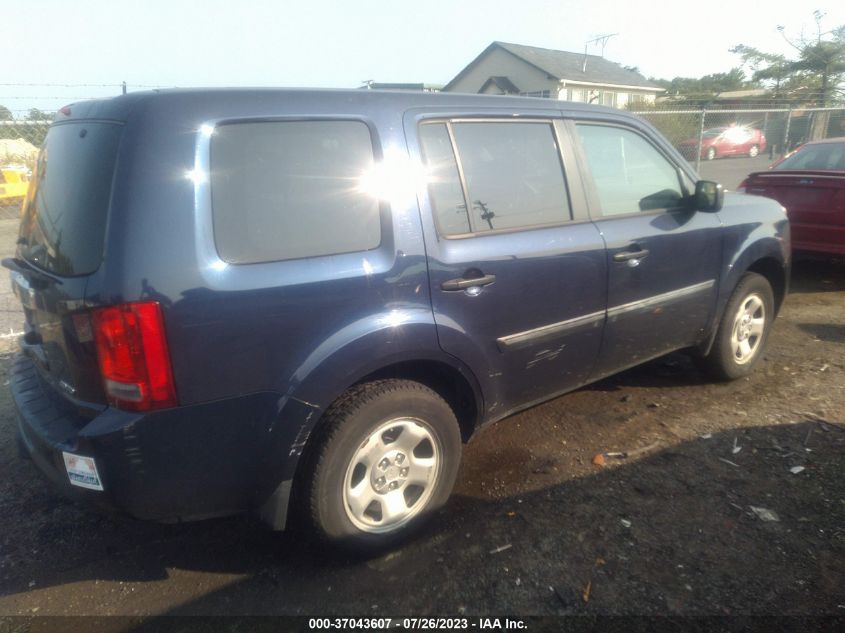 2014 HONDA PILOT LX - 5FNYF4H20EB001995