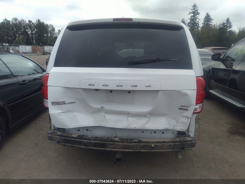 VIN 2C4RDGEG3JR345301 2018 DODGE GRAND CARAVAN GT