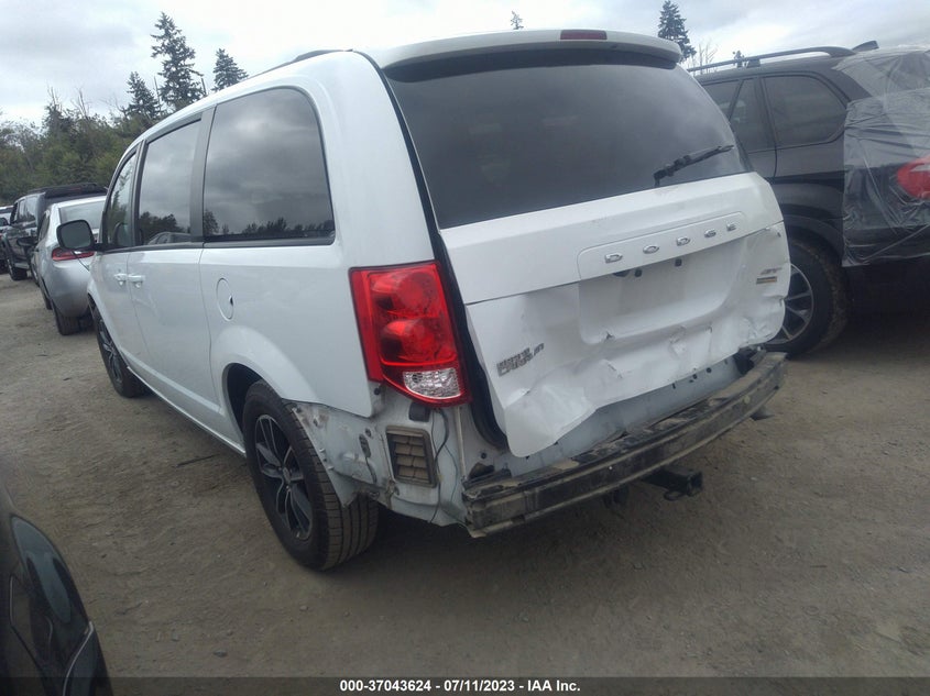 VIN 2C4RDGEG3JR345301 2018 DODGE GRAND CARAVAN GT