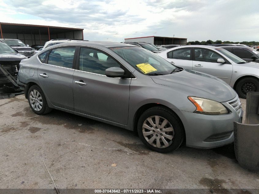 2013 NISSAN SENTRA S/SV/SR/SL - 3N1AB7AP5DL664180