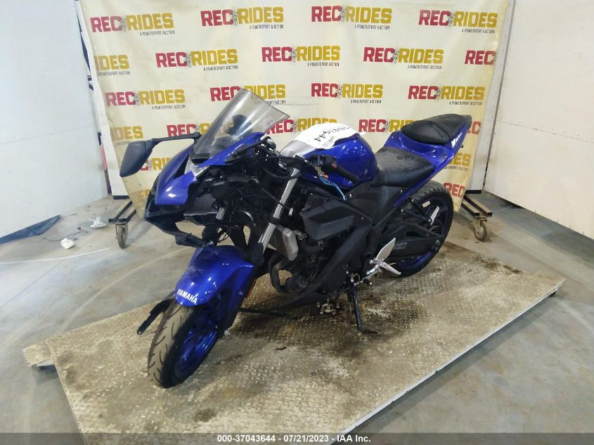 2015 YAMAHA YZFR3 MH3RH06Y7FK003117