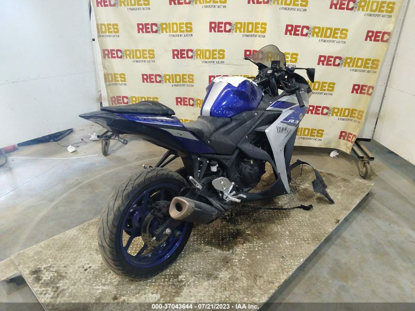2015 YAMAHA YZFR3 MH3RH06Y7FK003117