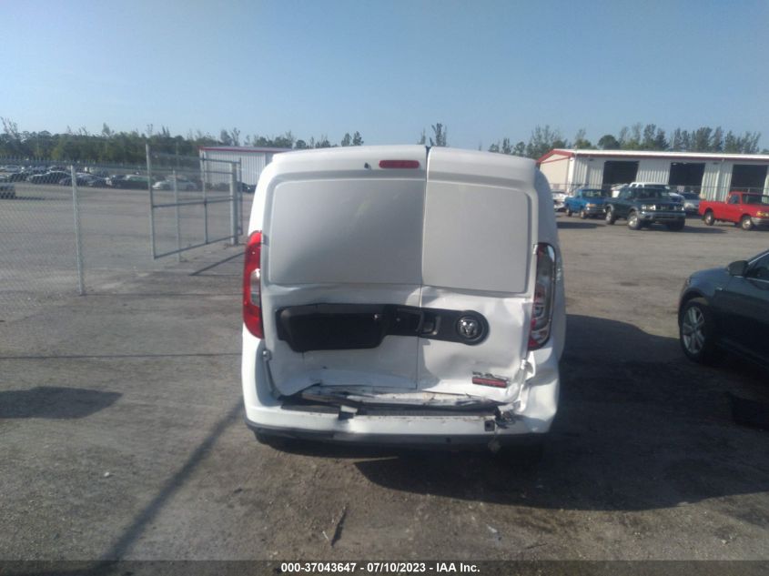 2016 RAM PROMASTER CITY CARGO VAN TRADESMAN SLT ZFBERFBT9G6C80522