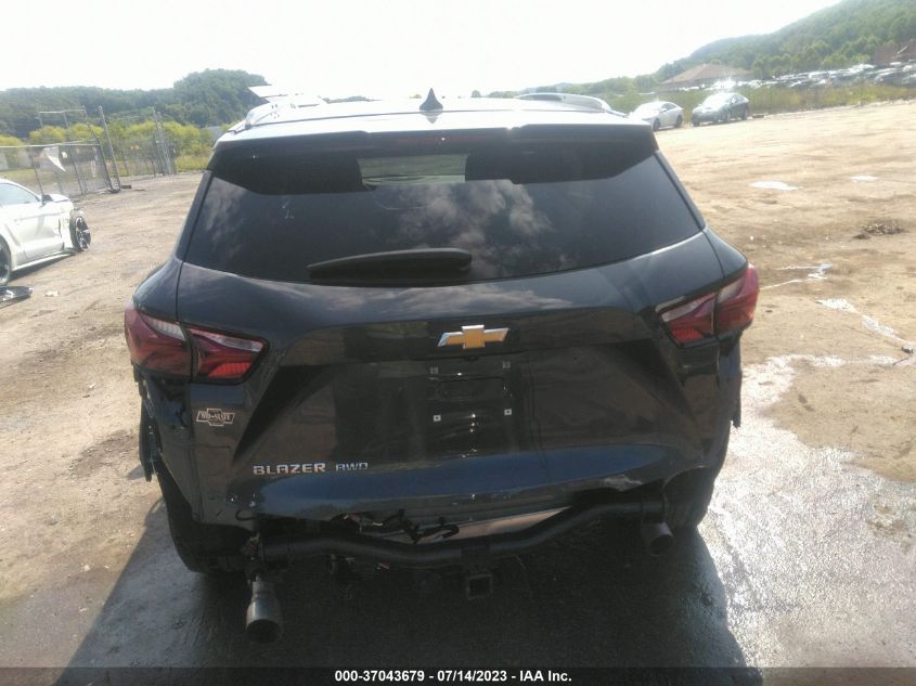 2022 CHEVROLET BLAZER LT - 3GNKBHR42NS237930