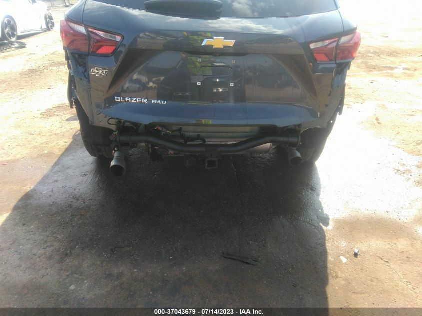 2022 CHEVROLET BLAZER LT - 3GNKBHR42NS237930