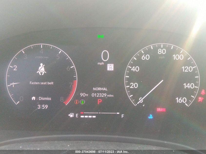 2022 HONDA CIVIC SEDAN SPORT - 2HGFE2F52NH589034
