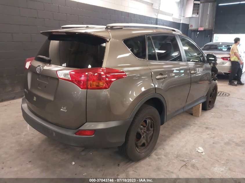 2015 TOYOTA RAV4 LE - JTMBFREV8FD118508