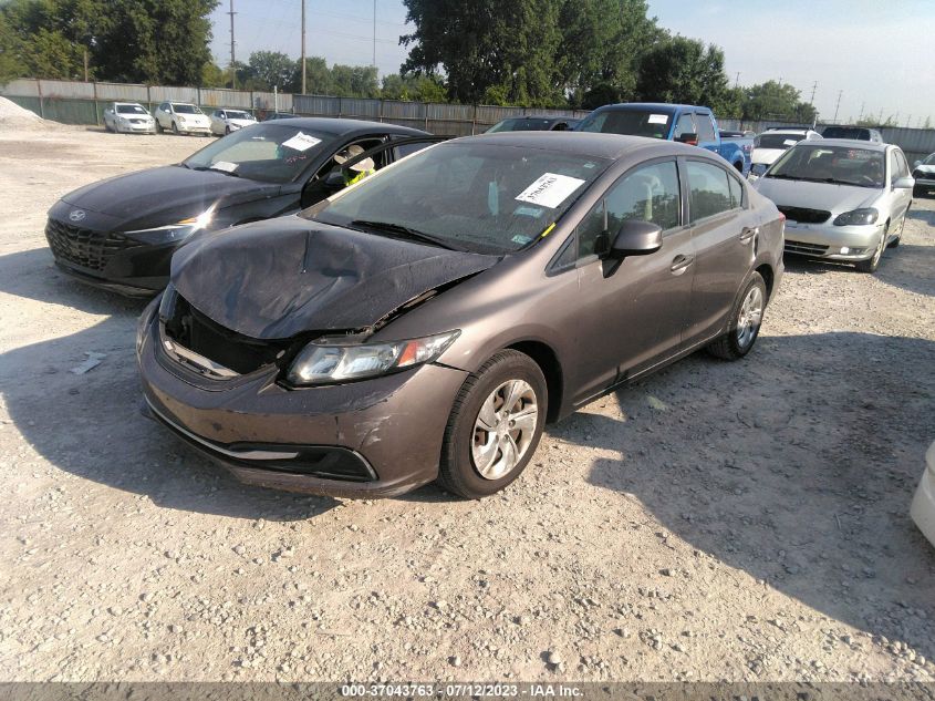 2013 HONDA CIVIC SDN LX - 2HGFB2F56DH588864