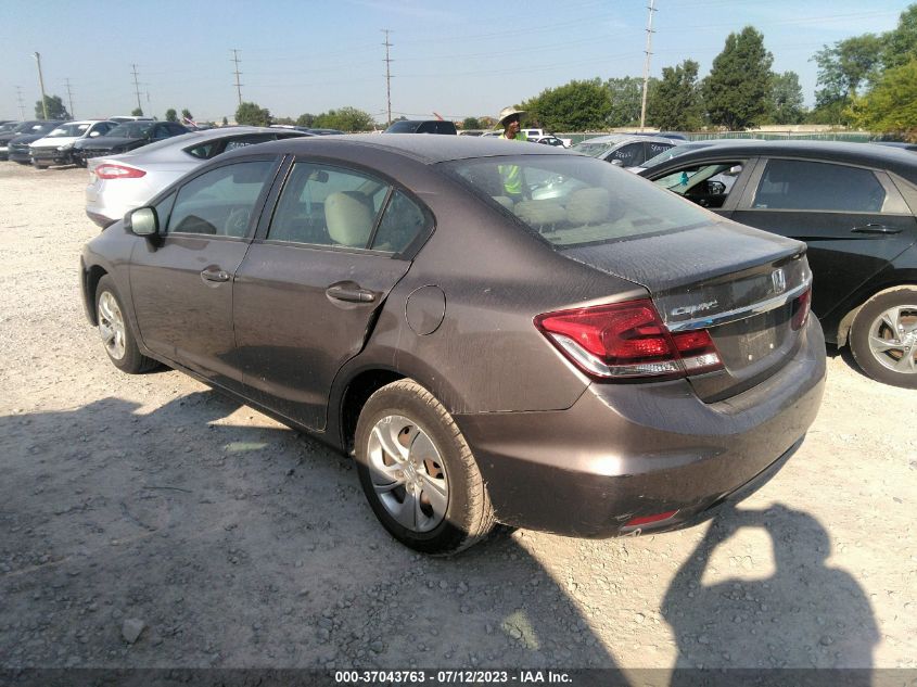 2013 HONDA CIVIC SDN LX - 2HGFB2F56DH588864