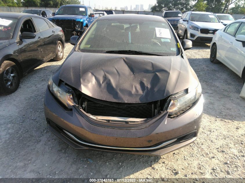 2013 HONDA CIVIC SDN LX - 2HGFB2F56DH588864
