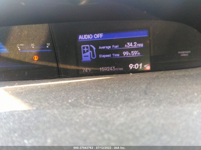 2013 HONDA CIVIC SDN LX - 2HGFB2F56DH588864