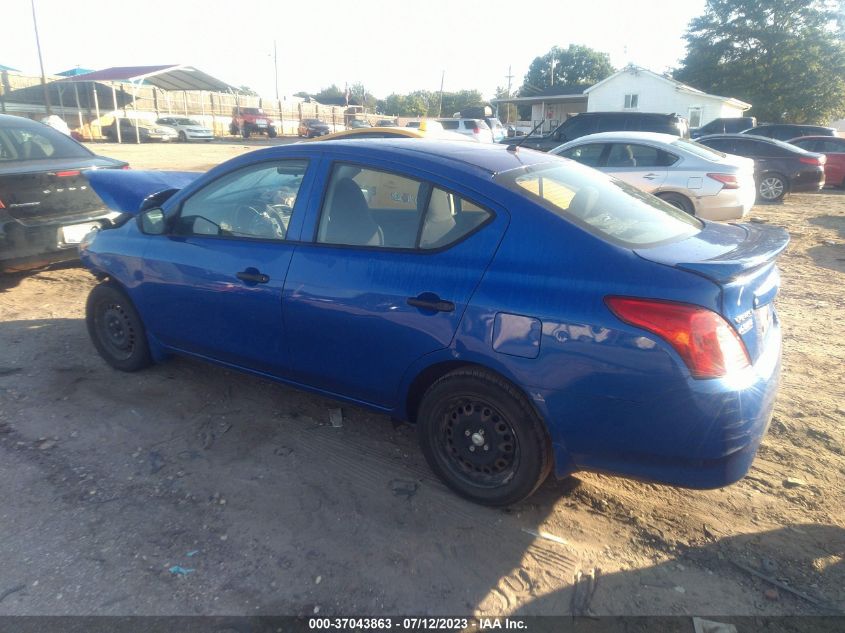 2017 NISSAN VERSA SEDAN S PLUS - 3N1CN7AP7HL897967