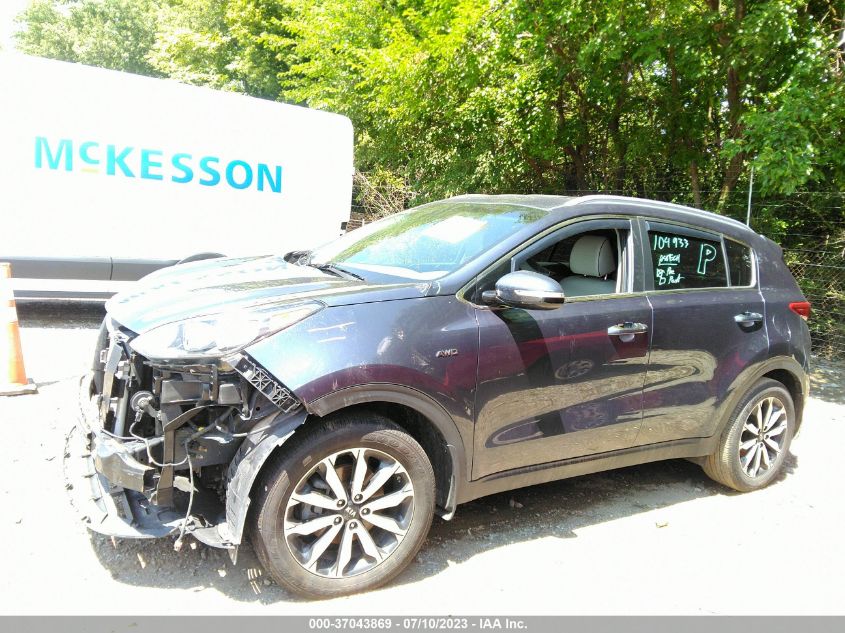 2019 KIA SPORTAGE EX - KNDPNCAC2K7582283