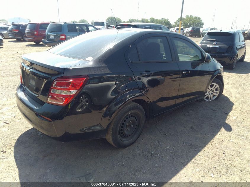 2018 CHEVROLET SONIC LS - 1G1JB5SH6J4117938