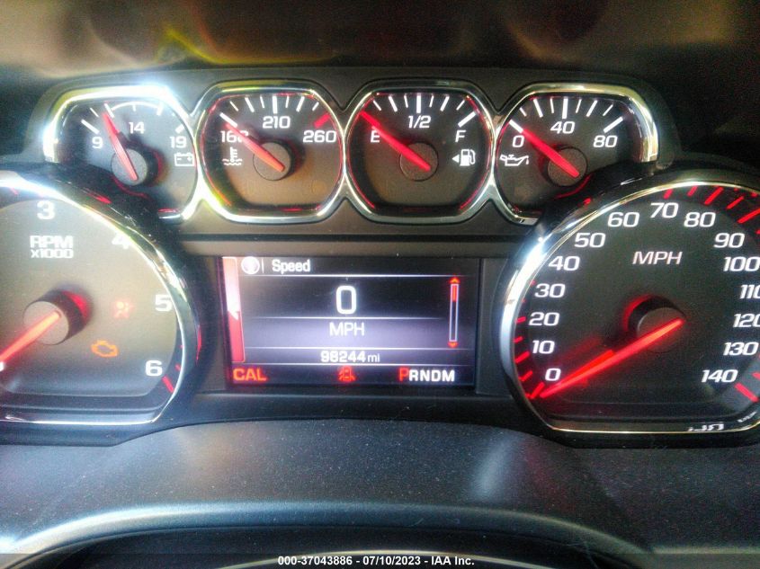 2015 GMC SIERRA 1500 SLT - 3GTU2VECXFG187697
