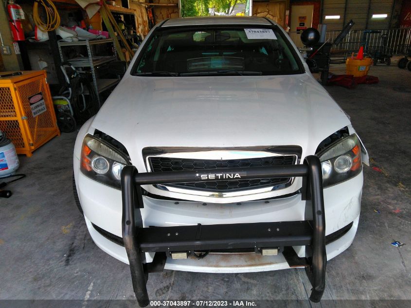 2013 CHEVROLET CAPRICE POLICE 6G1MK5U26DL825187