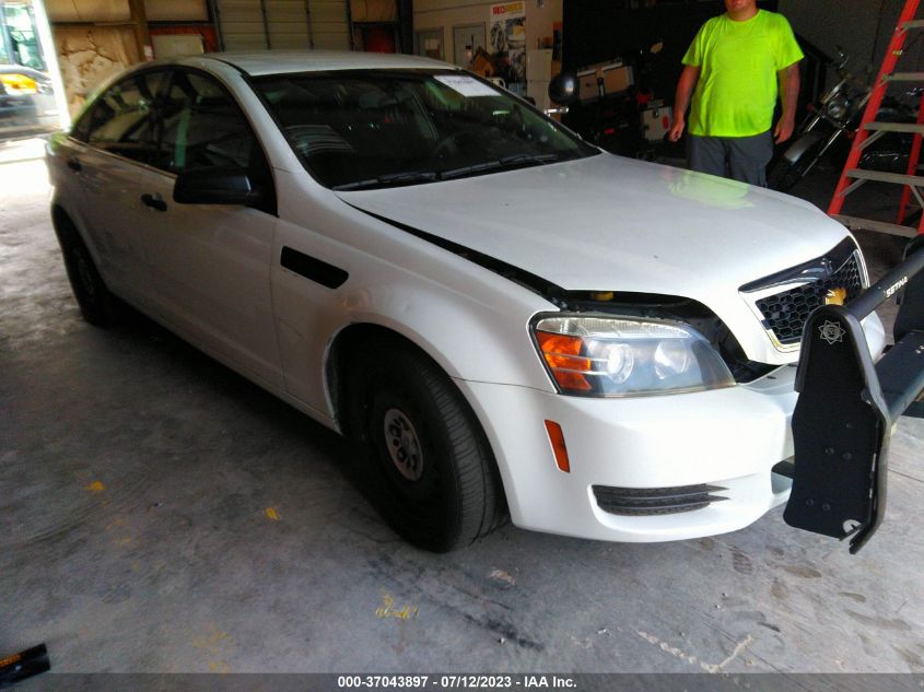 2013 CHEVROLET CAPRICE POLICE 6G1MK5U26DL825187